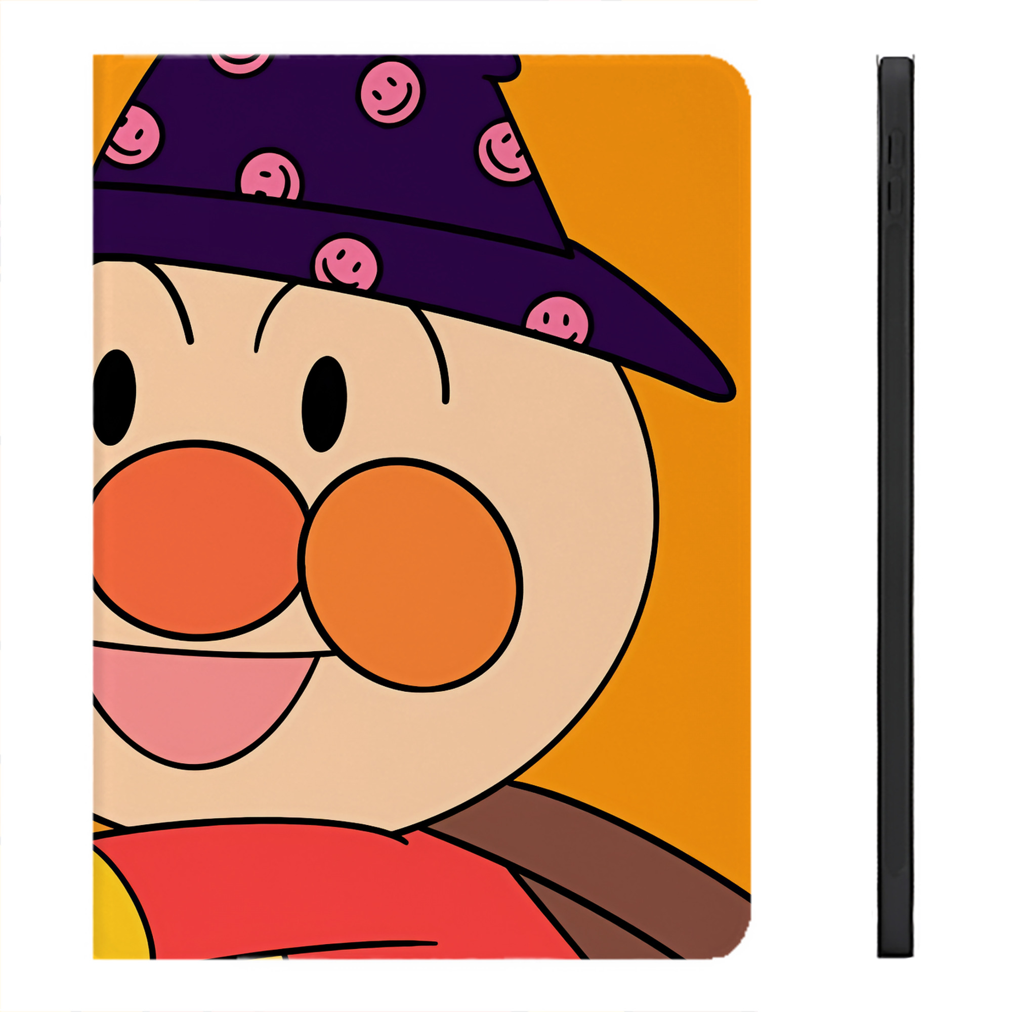 （画像用） アンパンマン Anpanman IPadケース ペンホルダー付き ブックスタイルデザイン